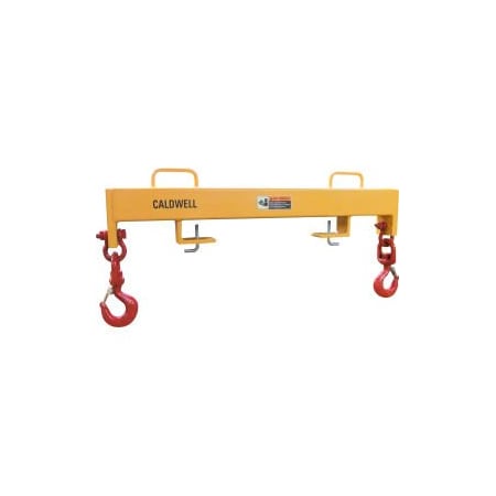 Caldwell Lif-Truc Fork Lift Beam, Double Fork, Double Swivel Hook, 10, 000lb. 15S-5-24